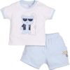 Baby Go 100% Pure Cotton T-shirt and Shirts Set for Baby Boys