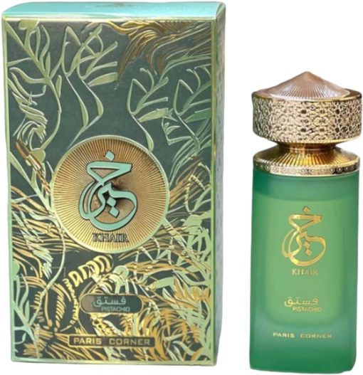 Khair pistachio perfume 100 ml Edp For Unisex (Inspired by yum pistachio gilato)