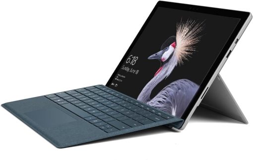 (USED LIKE NEW) Microsoft Surface Pro 5, 2 in 1 Tablet - Intel Core-i5-12.3 Inch - 256GB SSD - 8GB RAM - Intel® HD Graphics 615 - Windows 10 -With Keyboard, Silver [Intl. Version]