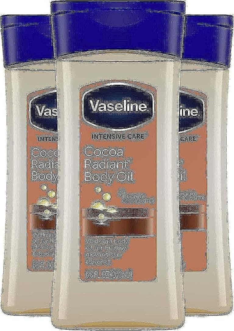 Vaseline Intensive Care Cocoa Radiant Body Gel Oil 200ml x 3