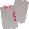 Rubik Large Microwave Waveguide Cover Plates MICA Sheet for Microwave Oven Filter, Pre-cut (10.7x6.4cm) Pack of 2pcs