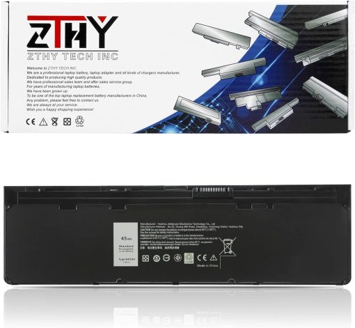 ZTHY 7.4V 45Wh Laptop Battery for Dell Latitude E7240 E7250 7240 7250 E7240 E7250 WD52H VFV59 GVD76 GD076 F3G33 HJ8KP KWFFN W57CV JN0J1 J31N7 451-BBFX