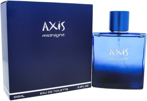 SOS Creations Axis Midnight for men, 3.3 oz EDT Spray