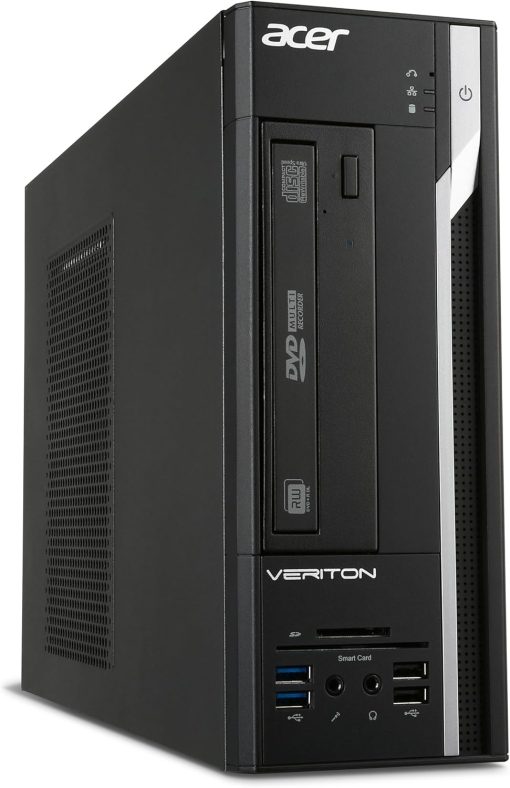 Acer Veriton X4640G Renewed Business Desktop PC. | intel Core i3-6100 CPU | 8GB RAM | 500 GB HDD | Small Form Factor (SFF) | Windows 10 Pro. | (Renewed)