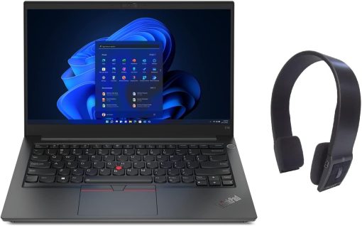 Lenovo Latest Lenovo ThinkPad E14 Gen 5 Business Laptop 14" FHD 300Nits Display 13ThGen Core i7-13700 40GB RAM 1TB Intel Iris Xe Graphics FingerPrint WIN11 Pro Black (Upgraded) UAE VERSION MODEL