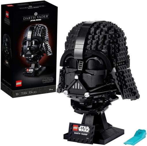 LEGO Star Wars Darth Vader Helmet Set, Mask Display Model Kit for Adults to Build, Gift Idea for Men, Women, Him or Her, Collectible Home Decor Model 75304