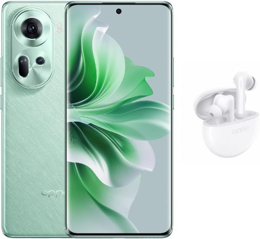 OPPO Reno11 5G 256GB 12GB Wave Green + Free Buds