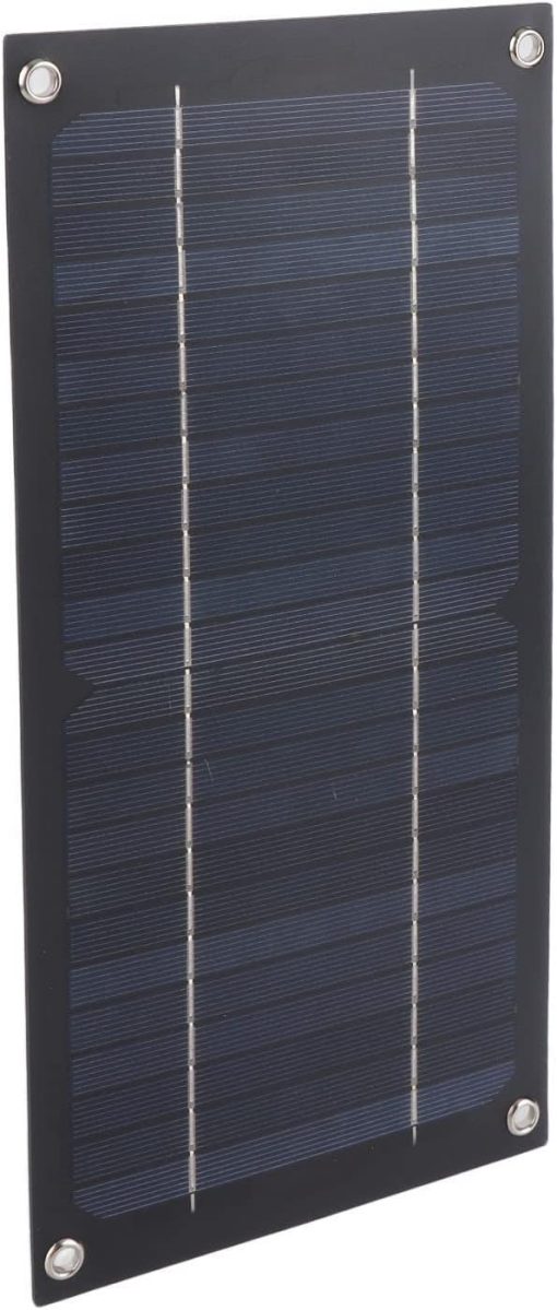 600W Solar Panel Kit, Monocrystalline Silicon 12V 24V 100A Charge Controller with Extension Cable Battery Clip, Portable Power Station for RV Marine Boat Off Grid System