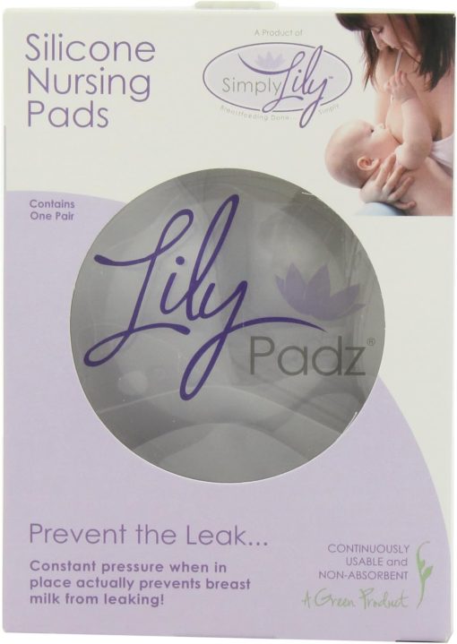 LilyPadz® Reusable Silicone Nursing Pads Single Pair Regular Size