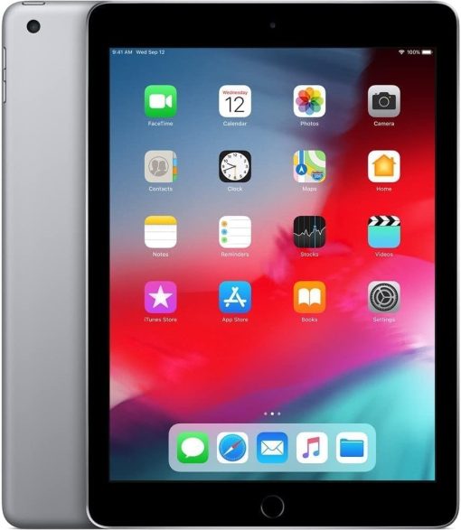 i-pad 5th generation with Wi-Fi 32GB 9.7in, Space Gray-Renewed