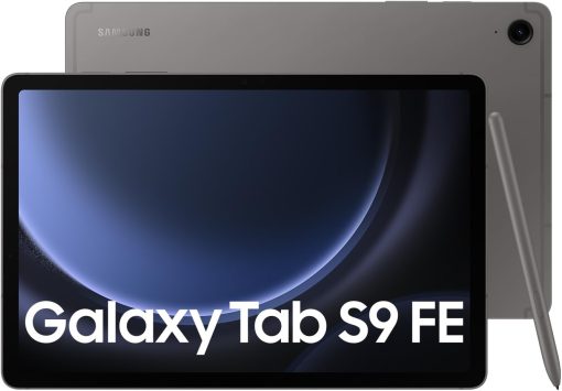 Samsung Galaxy Tab S9 FE WiFi Android Tablet, 8GB RAM, 256GB Storage, S Pen Included, Gray (UAE Version)