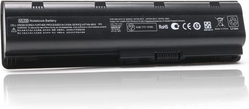 ACJADL 593553-001 593554-001 MU06 MU09 Laptop Battery Compatible for HP Pavilion G6 G7 G62 G72 G4 / 2000 Notebook PC / DV6 DV7 DM4 / Compaq Presario CQ32 CQ72 435 436[10.8V 5200mAh 6Cell]