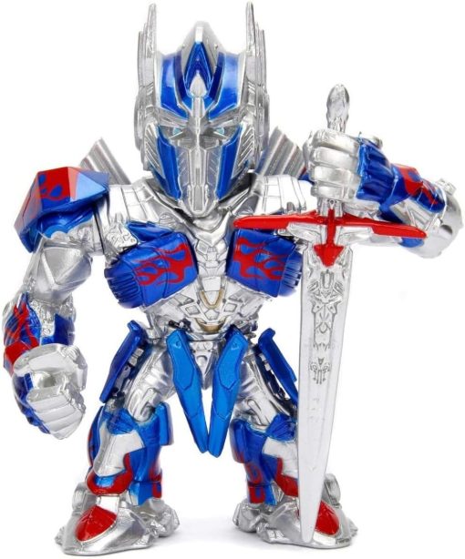 Jada Toys - TRANSFORMERS 4" OPTIMUS PRIME, Blue, 253111002, 1 size