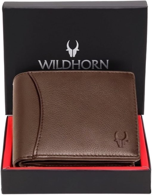 WildHorn Men Leather Wallet for Men Men's Wallet