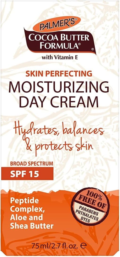 Palmer's Cocoa Butter Formula Skin Perfecting Moisturizing Day Cream with SPF 15 (2.7oz)