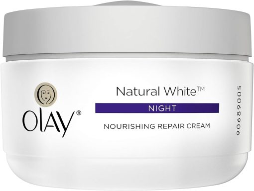 Olay Olay, Natural Aura Night All-In-One Radiance Cream with Mulberry Extract, 50 grams