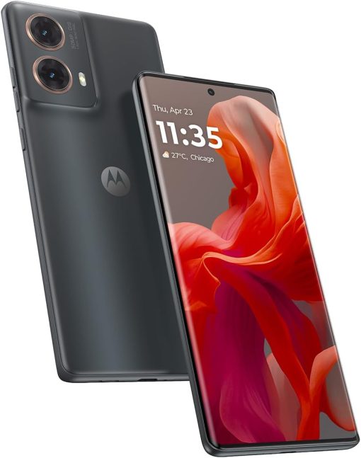 MOTOROLA G85 5G, 12GB+12GB RAM, 256 GB ROM, Snapdragon 695 5G, 6.67" pOLED Display 120Hz, Android 14, Urban Grey with Free Anker Pyro Speakers