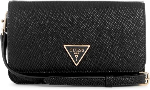 GUESS Womens Noelle Crossbody Flap Organizer Handbag (pack of 1)