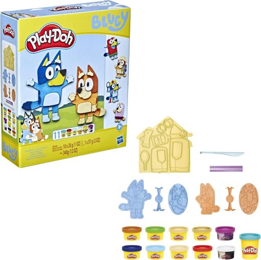 Play-Doh BLUEY MAKE N MASH COSTUMES, Small