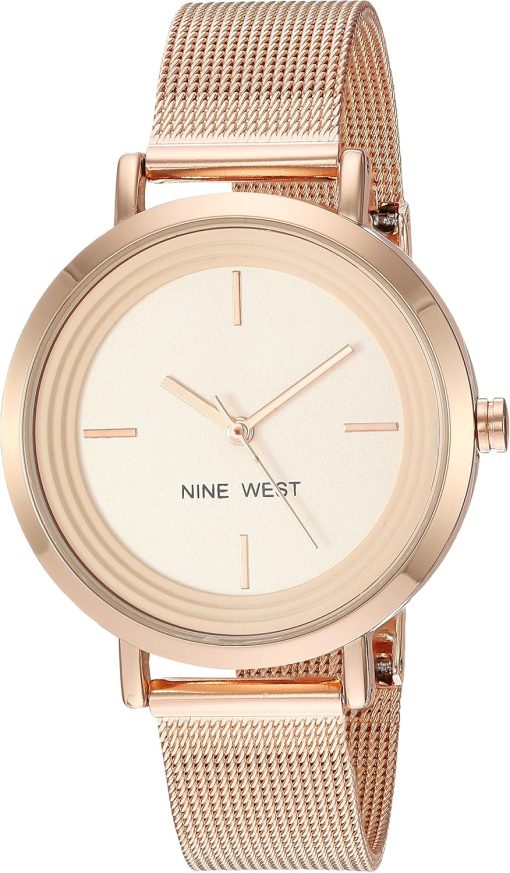 Nine West Women's Mesh Bracelet Watch